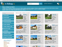Tablet Screenshot of e-chalupy.cz
